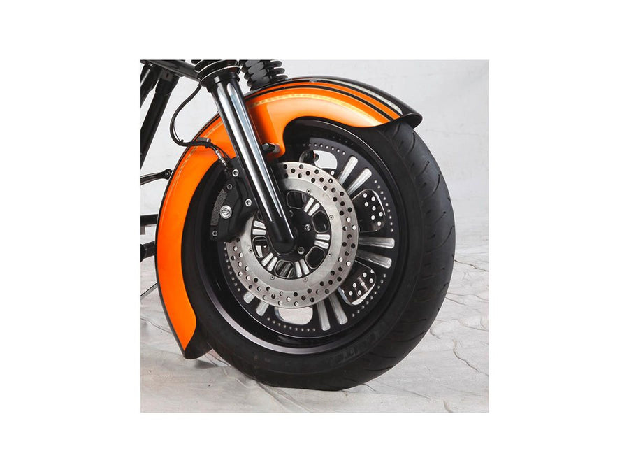 Harley Davidson Touring [2008-2024]-Dominator 2-part brake disc black ...