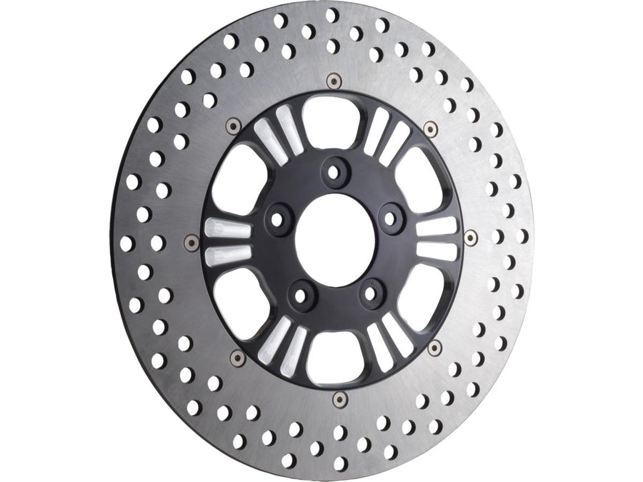 Harley Davidson Touring [2008-2024]-Dominator 2-part brake disc black ...