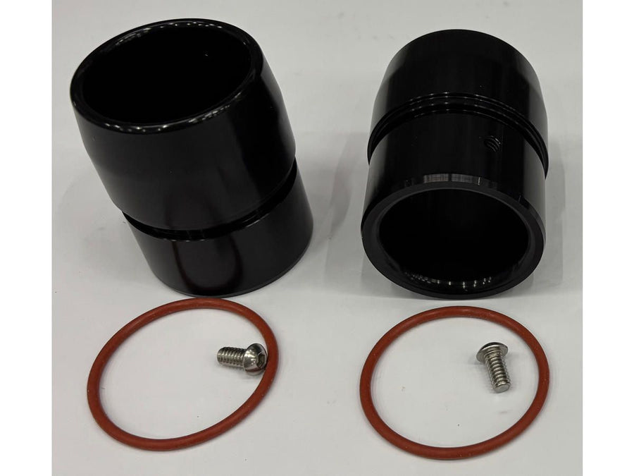 Harley Davidson - black anodized exhausting piece