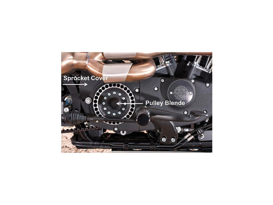 Harley Davidson Sportster [2004-2020]-29 teeth belt cover for
