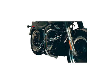 Harley Davidson Dyna [1991-2005]-front motorway rod Chrom - 0