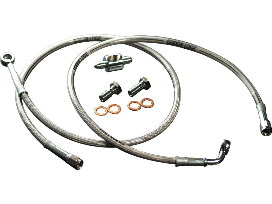 Harley Davidson Flhr [2008-2008]-OEM Style brake guide set made of stainless steel