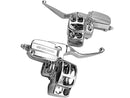 Harley Davidson Touring [2014-2020]-Touring hand control set Chromy hydraulics-1