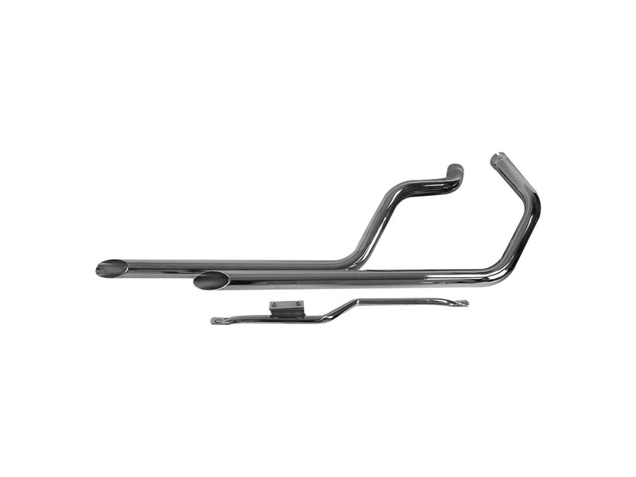 Harley Davidson Sportster [1979-1979]-Slash Cut Drag Pipes for 79 Sportster models