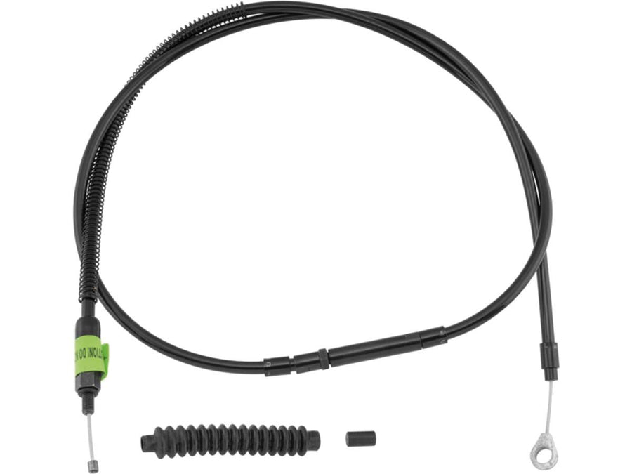 Harley Davidson FlStc [2000-2003]-Stealth Series coupling cable +6 "Black Vinyl