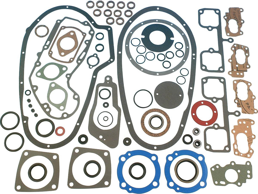 Harley Davidson Sportster [1957-1971]-Complete engine sealing set KIT 1