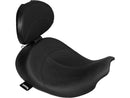 Harley Davidson Flhr [2016-2022]-Hydra smooth seat black leather vinyl-5