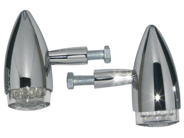 Harley Davidson Fl Shovel [1981-1984]-Light and V-style handle set with LED - 0