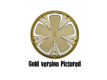 Harley Davidson Fl Shovel [1970-1984]-mesh derby cover gold