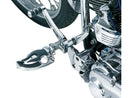 Harley Davidson Sportster [1991-2020]-Flamin Switchblade Footrests Chrome-1