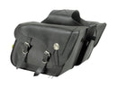 Harley Davidson-Deluxe fleetside weird flared saddled pockets black-1