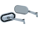 Harley Davidson Sportster [2004-2020]-heavy industry mirror with black-1