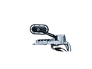 Harley Davidson Sportster [2004-2020]-heavy industry mirror with chrome accents-5