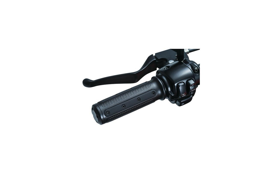 Harley Davidson Touring [2008-2024]-Heavy industry gripped black satin 1 "