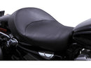 Harley Davidson Dyna [2006-2017]-Bigist solo vinyl seat black vinyl-1