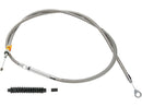 Harley Davidson Dyna [2006-2017]-stainless steel-coated clutch cable made of stainless steel-1