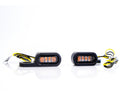 Harley Davidson Touring [2021-2024]-stripes LED turn signal in black powder-coated-4