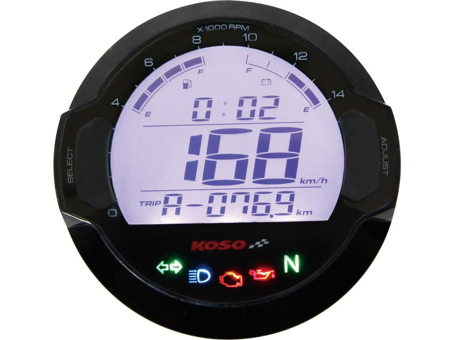 Harley Davidson Sportster [1986-2013]-D64 Tacho/instrument cluster scale: 360 km/h;
