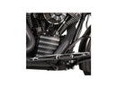 Harley Davidson Touring [1985-2025]-10-gauge driver footrest black, anodized-6