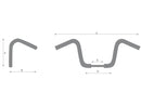 Harley Davidson Sportster [1986-2016]-14 Bad Ape Hanger Lenker not noticed 3-hole-3