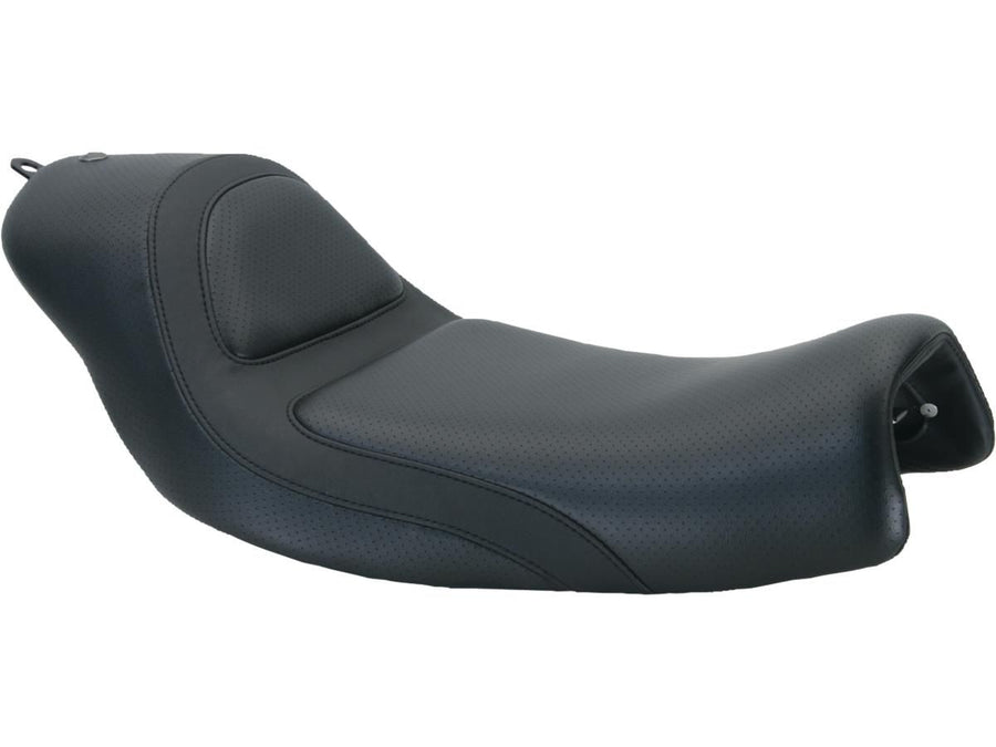 Harley Davidson FXDB [2007-2017]-Avenger smooth solo seat black vinyl