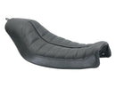Harley Davidson Dyna Note [2016-2017]-Enzo Horizontal Solo Seat Black Vinyl-3