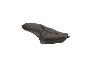 Harley Davidson Sportster [2004-2020]-2-up Enzo Horizontal seat black vinyl
