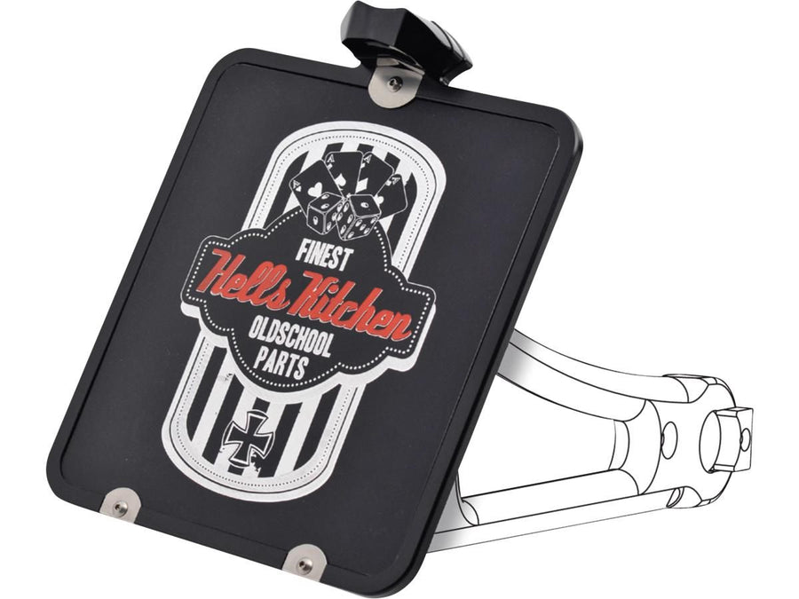 Harley Davidson - Nook license plate holder base plate Germany 200x180mm