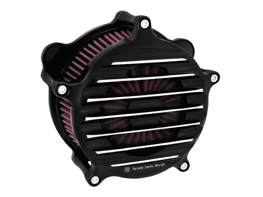 Harley Davidson Sportster [1991-2020]-Nostalgia air filter kit with contrast cut