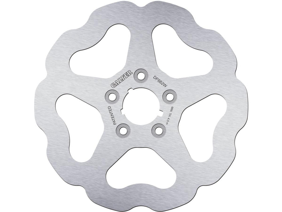 Harley Davidson FX Shovel [1981-1984]-Disc Wave DF W brake disc 5-hole 11.5 "