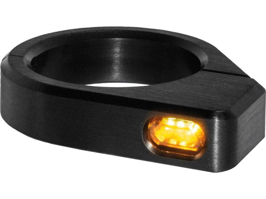 Harley Davidson MM FORK Tubes [1939-1941]-ZC-Line Micro LED turn signal black