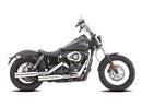 Harley Davidson Dyna [2006-2016]-Double grooves panties-on polished silencer-3
