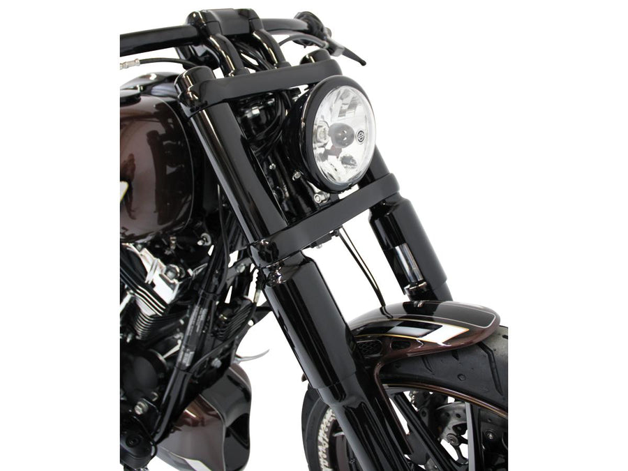Harley Davidson FXSBSE [2013-2014]-Lower fork cover black gloss