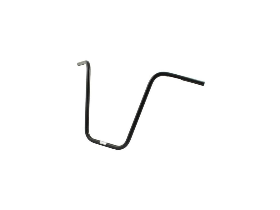 Harley Davidson-400 Ape hanger handlebar with dents, 3-hole, black