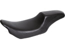 Harley Davidson Touring [2009-2025]-Gunfighter smooth seat black synthetic leather-5