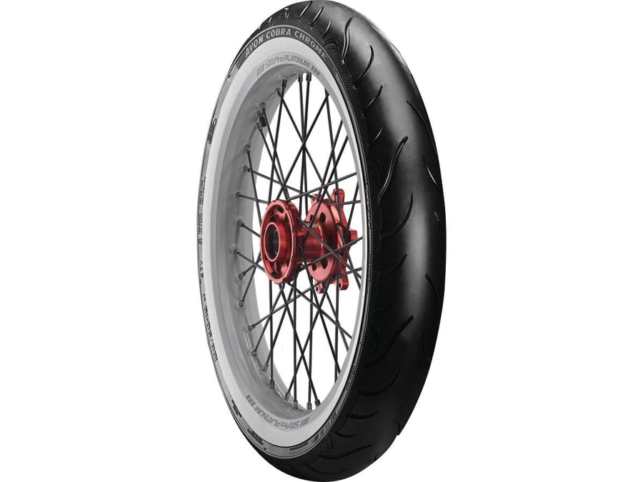 Harley Davidson-Cobra Chrom mature MT/90 B-16 74H TL reinforced white wall
