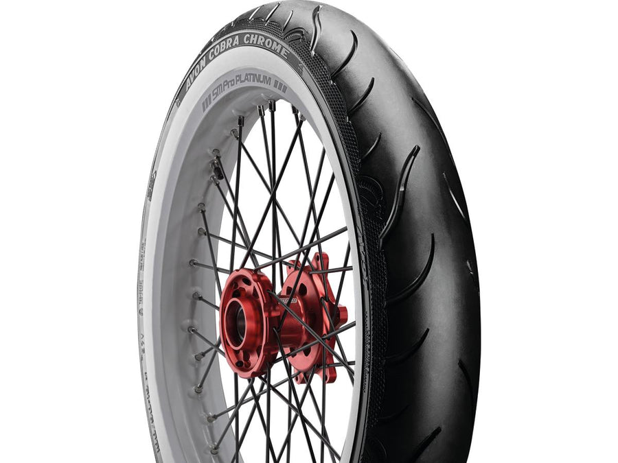 Harley Davidson-Cobra Chrom mature MT/90 B-16 74H TL reinforced white wall