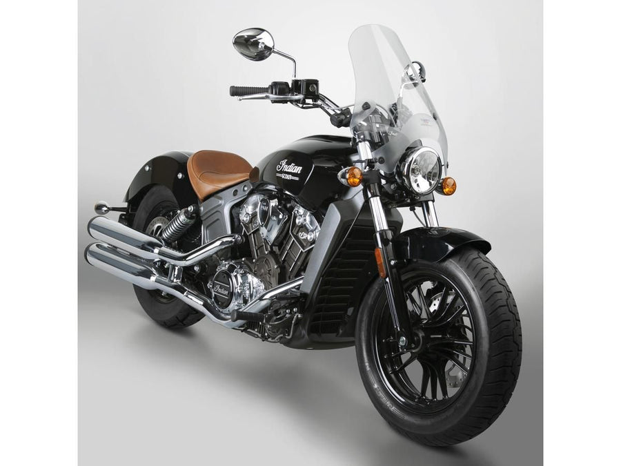 Harley Davidson Scout [2015-2024]-Street Shield Windschild with U-Klemmen-Baster