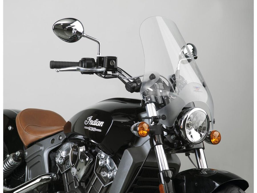 Harley Davidson Scout [2015-2024]-Street Shield Windschild with U-Klemmen-Baster