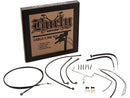 Harley Davidson Touring [2017-2020]-13 "excavator bar cable set black vinyl ABS-1