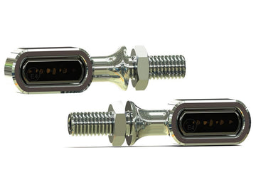 Harley Davidson - stripes Led turn signal/rear light/brake light aluminum polished smoke
