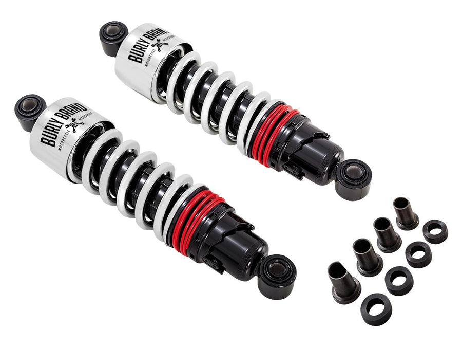 Harley Davidson Dyna [1991-2017]-Slammer plus twin shock absorber Chroma 11.5 "