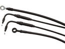Harley Davidson Flhtc [2000-2002]-13 "excavator bar cable set black vinyl non-abs-2