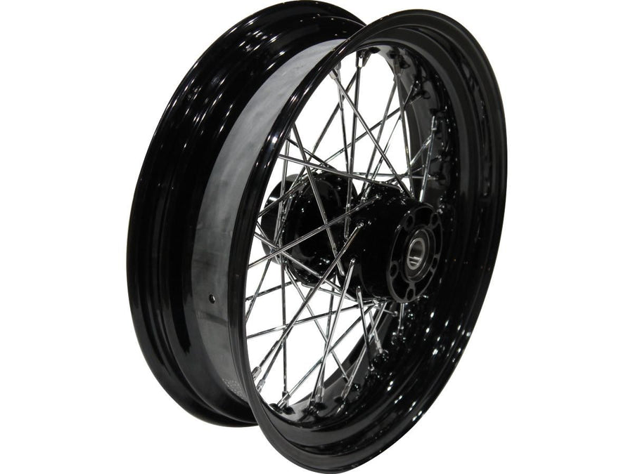 Harley Davidson Sportster [2000-2005]-OEM Style 40-spoke wheels black 21 "2.15"