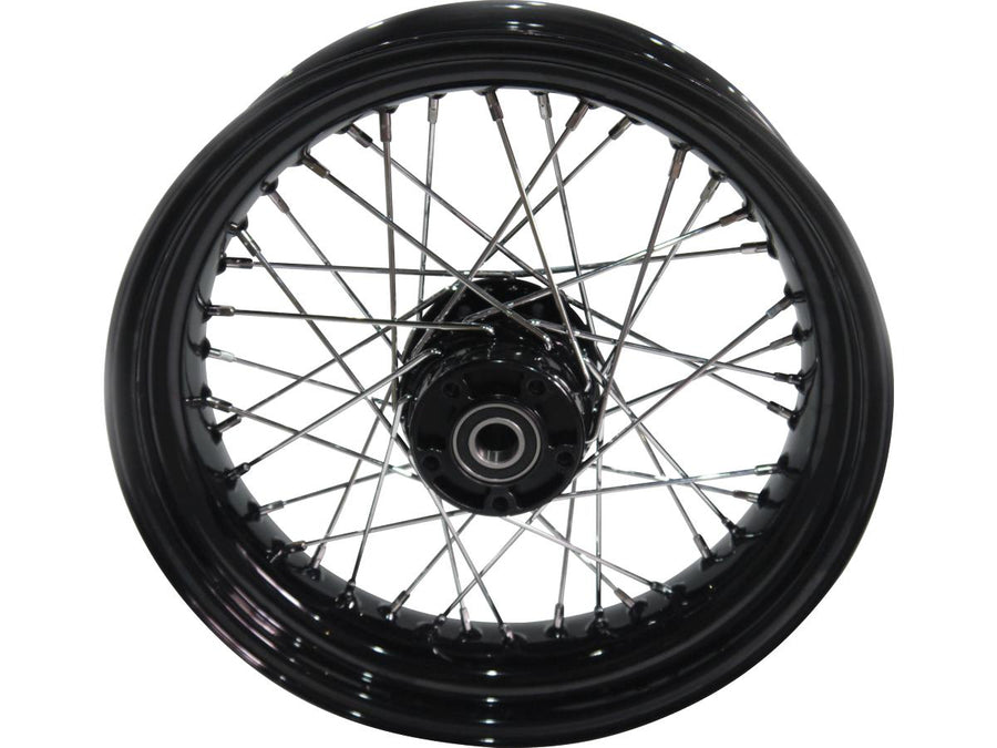 Harley Davidson Sportster [2000-2005]-OEM Style 40-spoke wheels black 21 "2.15"