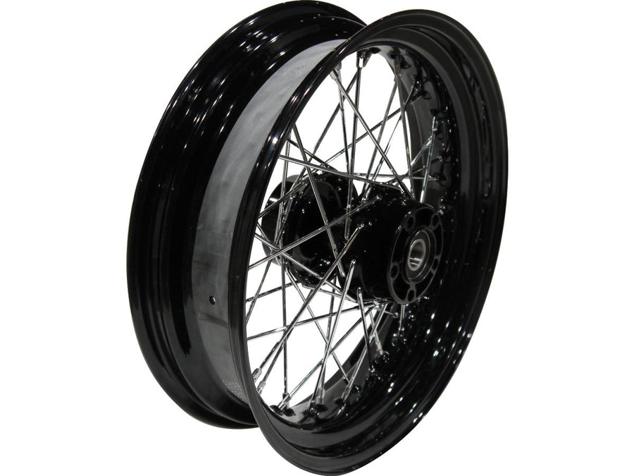 Harley Davidson FXS [2011-2012]-OEM Style 40-spoke wheels black 16 "3.00" ABS