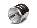 Harley Davidson - 3.5 "Big Shot End cap Chrome (1 piece)-3