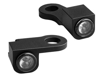 Harley Davidson Sportster [2014-2020]-Nano series Led Blinker Black Anodized Rauch