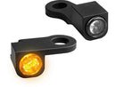 Harley Davidson Sportster [2014-2020]-Nano series Led Blinker Black Anodized Rauch-2