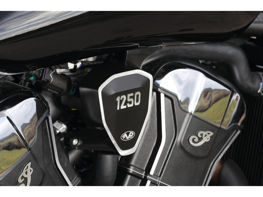 Harley Davidson Indian Scout [2025-2025]-Lateral V-covers black anodized